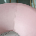 Poltrona imbottita in poliestere da 28" con base dorata