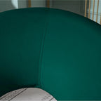 Poltrona imbottita in poliestere da 28" con base dorata