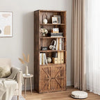 Libreria alta con ante