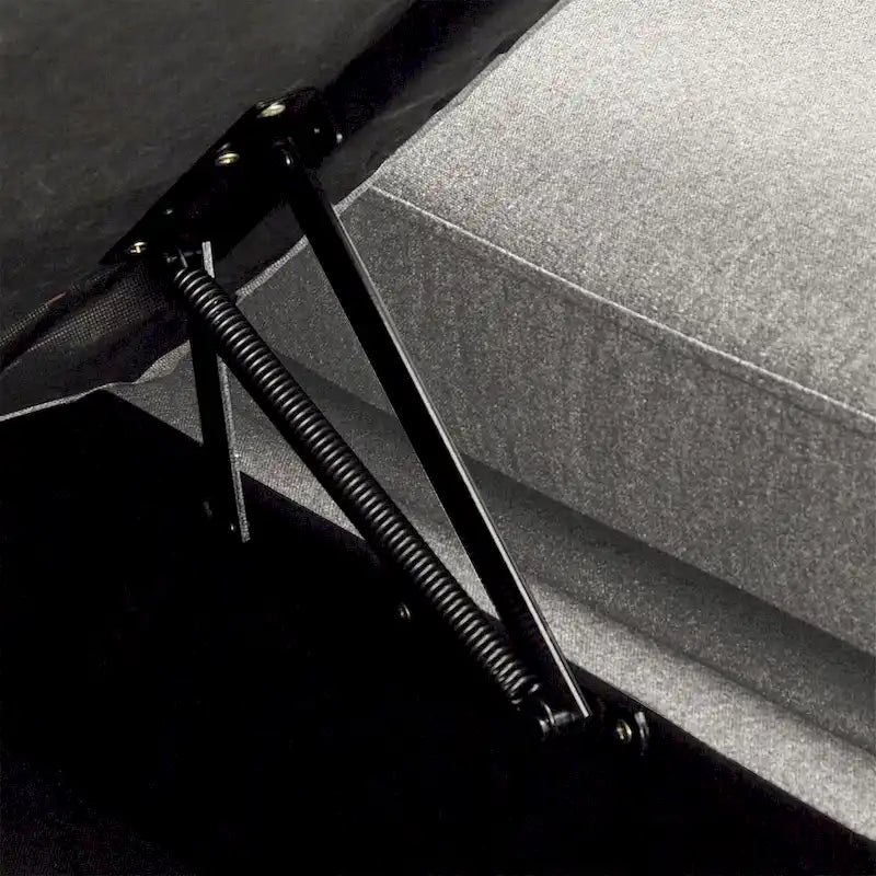 Divano ad angolo con chaise longue contenitore