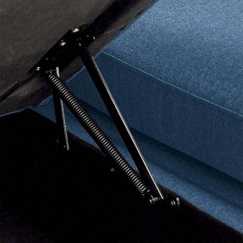 Divano ad angolo con chaise longue contenitore