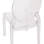 Sedie per banchetti in resina extra larghe per tutte le stagioni, confezione da 4 - 20,5 P x 17 L x 37,25 A