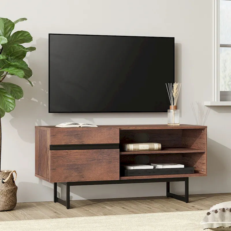 Set di 2 mobili moderni: porta TV e tavolino da caffè