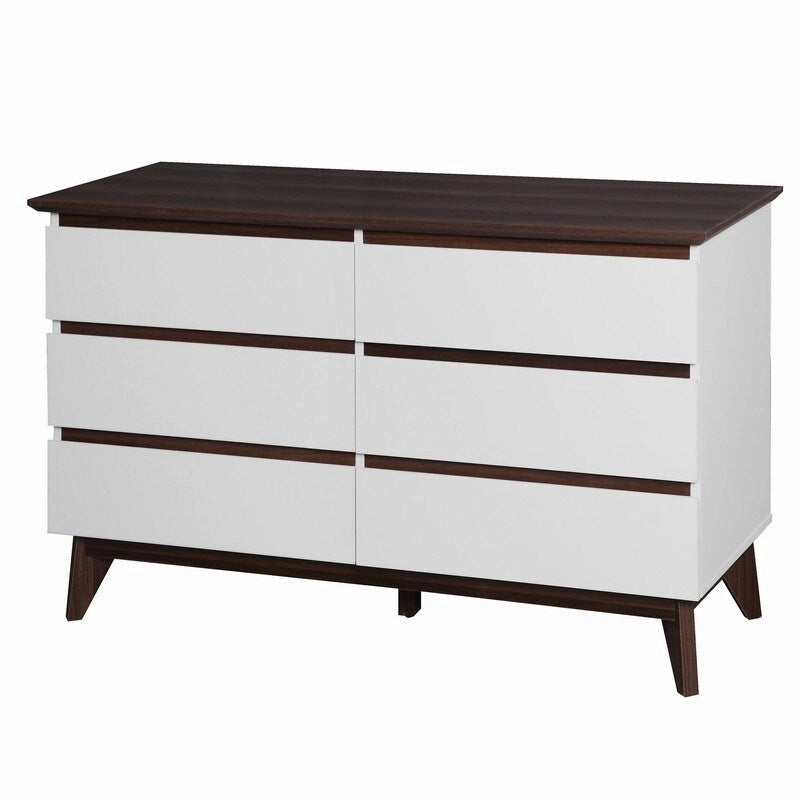 Cassettiera moderna da 47,2 W con 6 cassetti