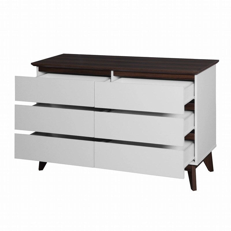 Cassettiera moderna da 47,2 W con 6 cassetti