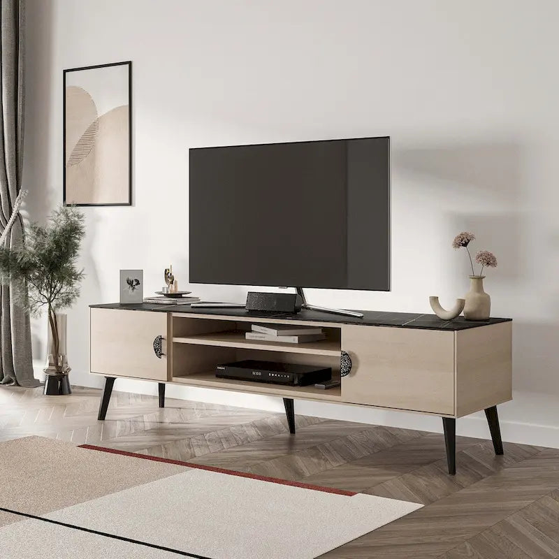 Mobile TV moderno di metà secolo da 70,9 pollici