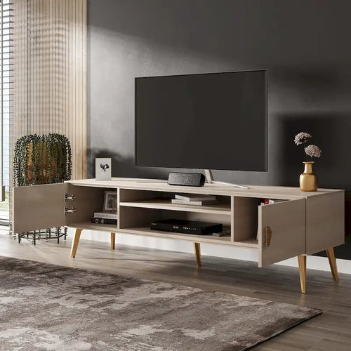 Mobile TV moderno di metà secolo da 70,9 pollici