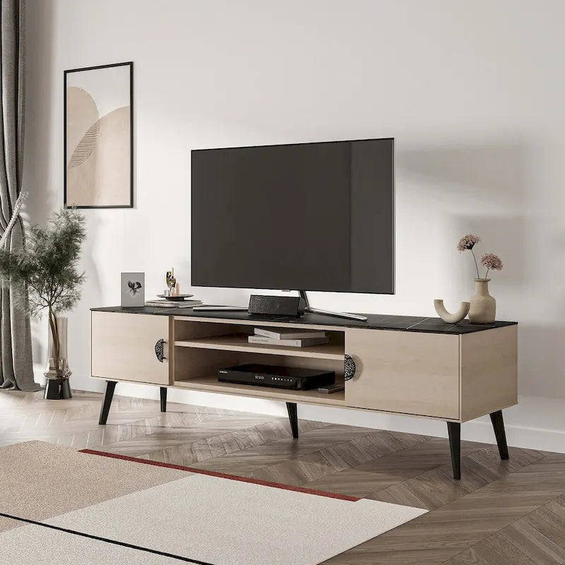 Mobile TV moderno di metà secolo da 70,9 pollici