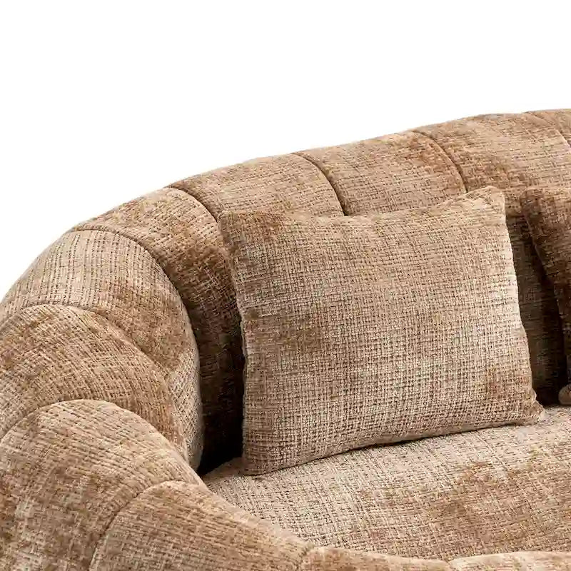 Divano Bean Bag, Divano Pigro, Poltrona Sacco Durevole e Confortevole con Schienale Alto per Adulti e Bambini, per Interni ed Esterni