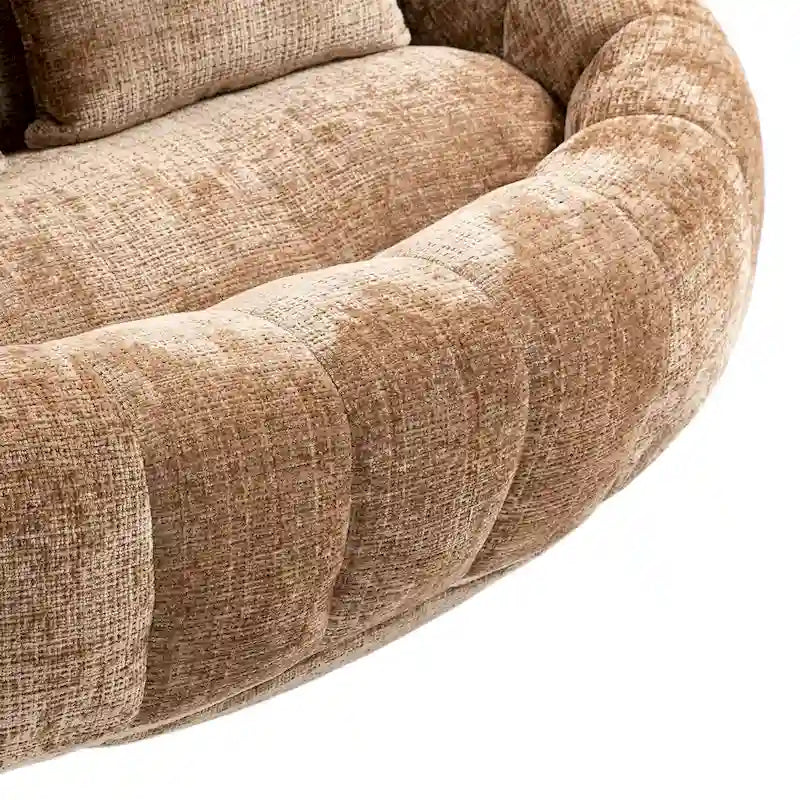 Divano Bean Bag, Divano Pigro, Poltrona Sacco Durevole e Confortevole con Schienale Alto per Adulti e Bambini, per Interni ed Esterni