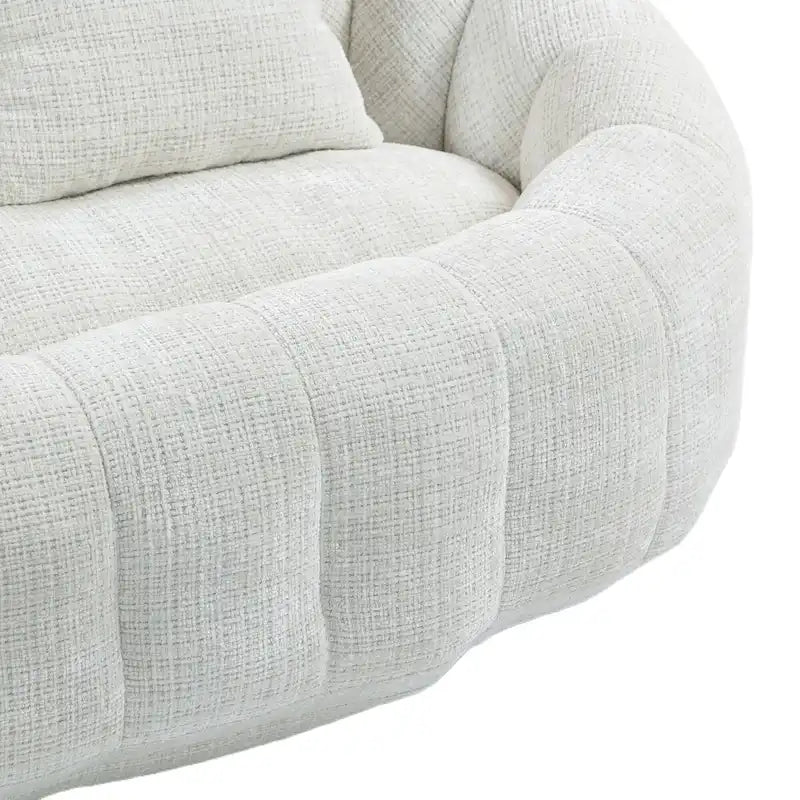 Divano Bean Bag, Divano Pigro, Poltrona Sacco Durevole e Confortevole con Schienale Alto per Adulti e Bambini, per Interni ed Esterni