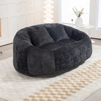 Divano Bean Bag, Divano Pigro, Poltrona Sacco Durevole e Confortevole con Schienale Alto per Adulti e Bambini, per Interni ed Esterni