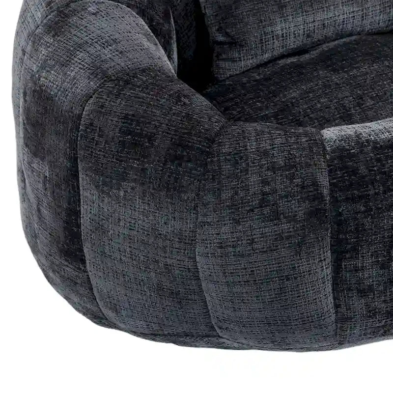 Divano Bean Bag, Divano Pigro, Poltrona Sacco Durevole e Confortevole con Schienale Alto per Adulti e Bambini, per Interni ed Esterni