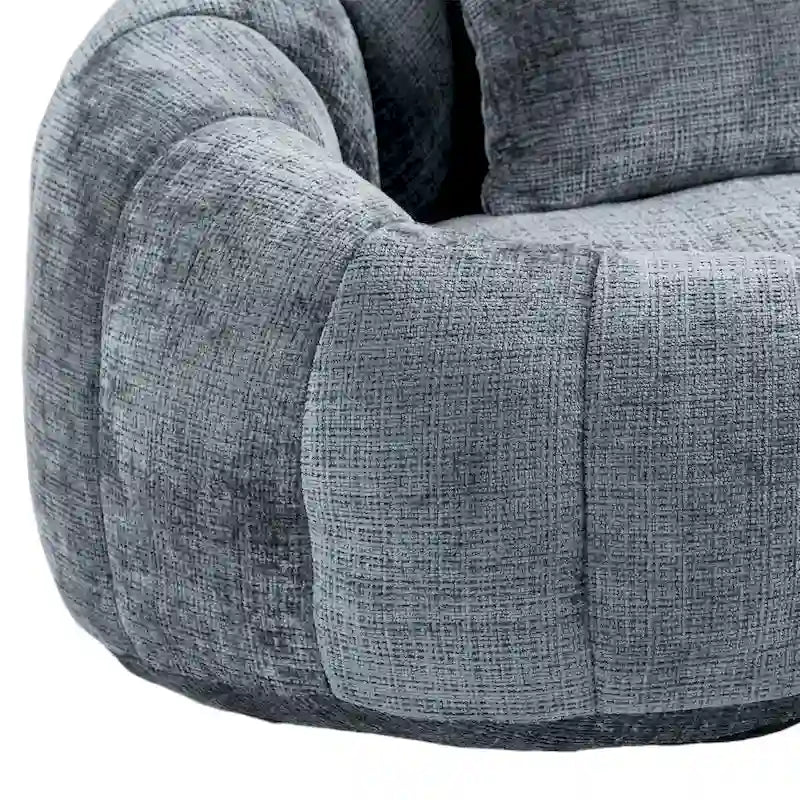Divano Bean Bag, Divano Pigro, Poltrona Sacco Durevole e Confortevole con Schienale Alto per Adulti e Bambini, per Interni ed Esterni