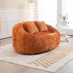 Divano Bean Bag, Divano Pigro, Poltrona Sacco Durevole e Confortevole con Schienale Alto per Adulti e Bambini, per Interni ed Esterni