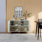 Credenza-Buffet Con 4 Ante E Ripiani Rimovibili