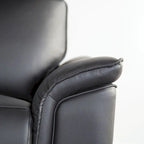 Poltrona relax manuale in similpelle moderna